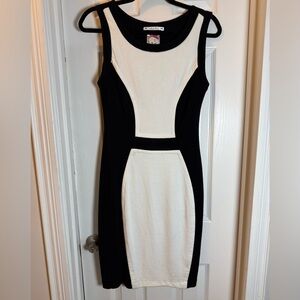Power Glam Savage Style Color Block Sheath Statement Dress Boardroom to Datenite